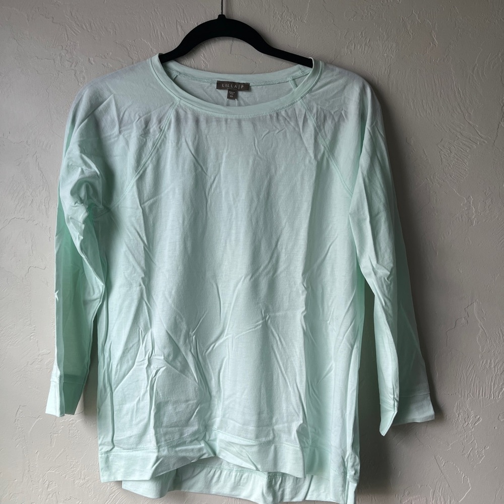 Lilla P Mint Green Women's Top